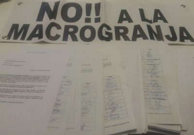 7.000 firmas contra macrogranja en Pozuelo y Argamasón