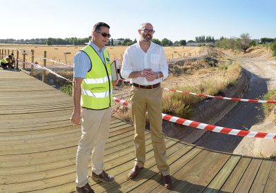 Una pasarela abrirá paso a vía verde sobre cauce del Guadiana