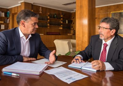 La Agencia del Agua se reúne con el delegado del Gobierno