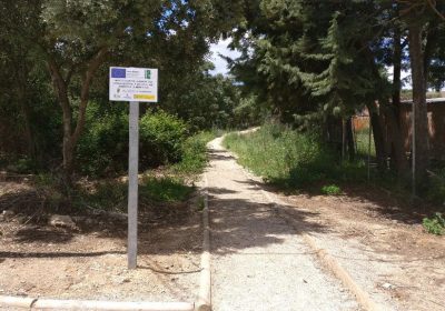 Nueva senda peatonal junto al arroyo de la Morcuera