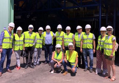 Delegación de Fundación Global Nature visita Consorcio RSU de Ciudad Real