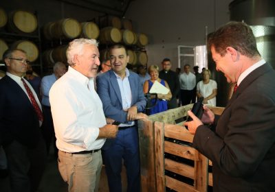 Vendimia con buenas perspectivas, según Martínez Arroyo