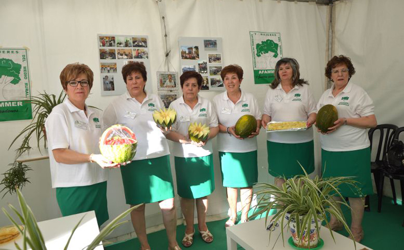 Socias de AFAMMER Membrilla en FERIMEL
