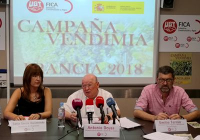 Unos 450 temporeros de Castilla-La Mancha participarán en la vendimia francesa