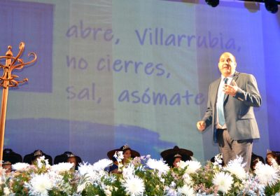 El periodista Ángel Sánchez-Crespo abre la feria de Villarrubia de los Ojos