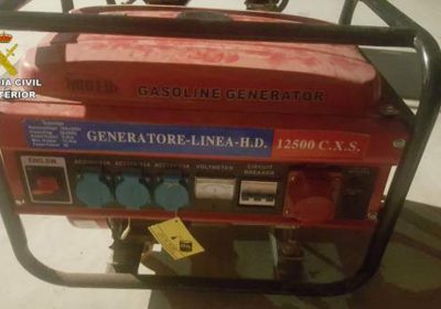 Detenidos dos jóvenes por dos robos en el campo, en La Manchuela conquense