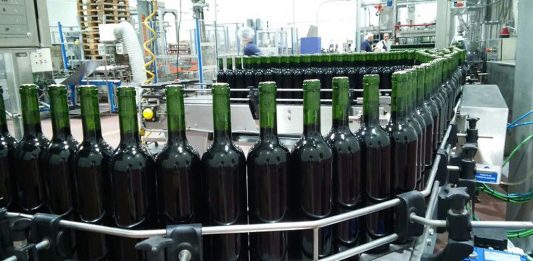 embotelladora de vino