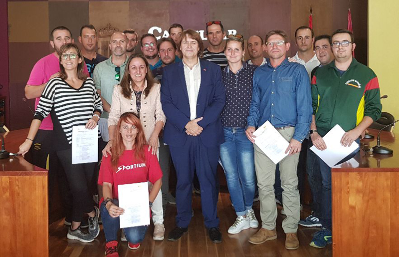 Agustin Espinosa clausura curso Castellar de Santiago