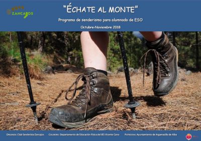 Zancajos e IES Vicente Cano de Argamasilla se ‘echan al monte’