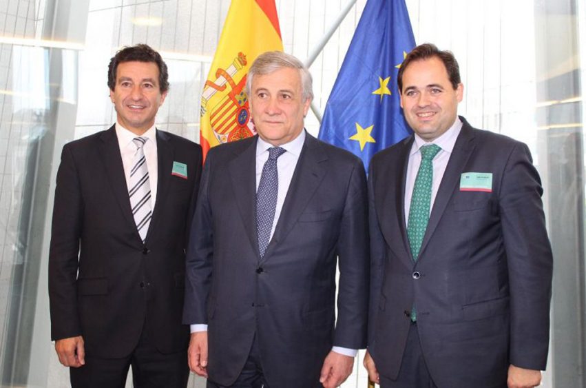 Foto. Paco Núñez Bruselas Tajani. 281118