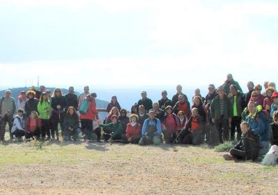 Diputación de Cuenca despidió en Priego temporada de senderismo de otoño