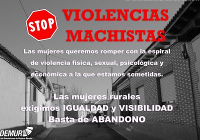 FADEMUR: “En el mundo rural las víctimas estamos más desprotegidas”