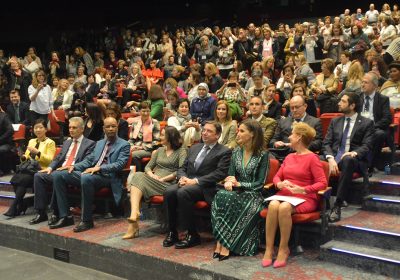 Doña Letizia muestra su compromiso con las mujeres rurales del mundo