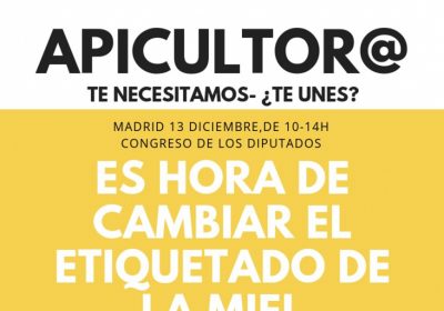 Nuevas movilizaciones para exigir un etiquetado claro de la miel