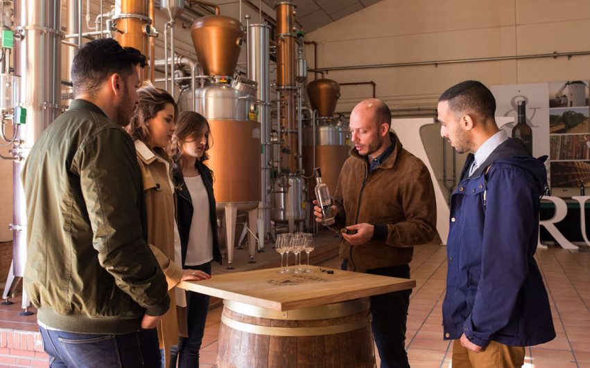 DESTILERÍA EN BODEGAS VERUM BR