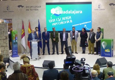 Extraordinaria acogida de oferta turística Guadalajara presentada en FITUR por Diputación