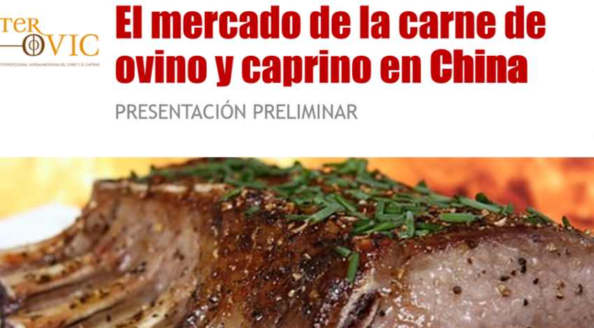 Un estudio muestra a China como claro nicho de mercado para carnes de lechal y cordero españolas