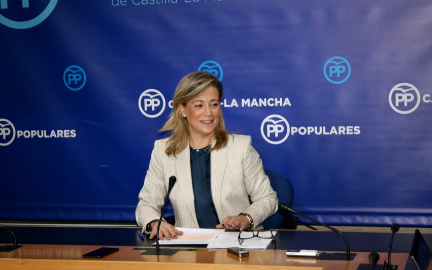 Lola Merino, en rueda de prensa