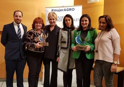La ganadera de ASAJA Toledo Carolina Fernández, recibe el premio Mujer Agro 2018