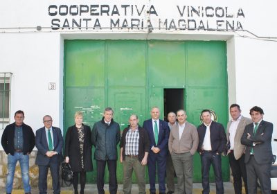 Eurocaja Rural traslada respaldo a Sociedad Cooperativa Vinícola Santa María Magdalena de Mondéjar (Guadalajara)