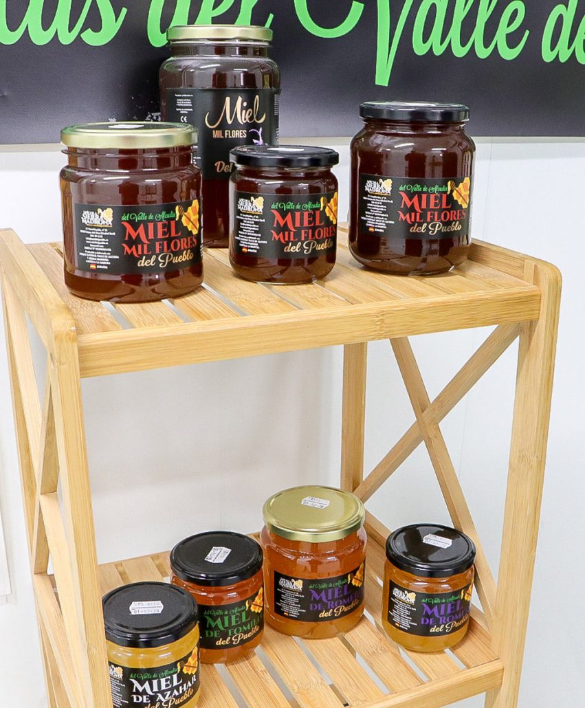 Las diferentes tonalidades que caracterizan la composición de cada variedad de miel