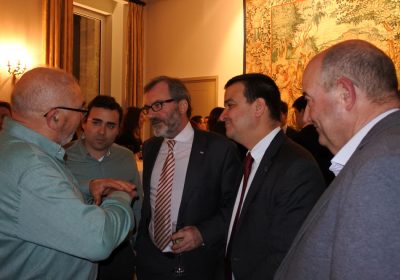 Martínez Arroyo apoya a empresarios del sector agroalimentario en Fruit Logística