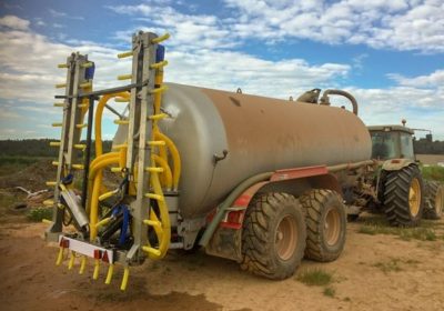 Se podrá aplicar purines con plato o abanico durante 2019 en Castilla-La Mancha