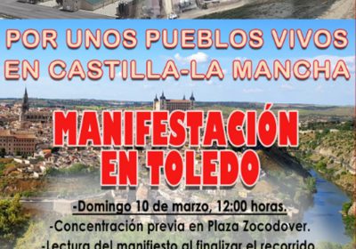 Se manifestarán en Toledo exigiendo moratoria que paralice proyectos de macrogranjas