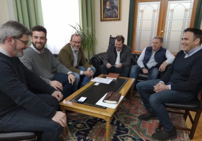 Representantes de la Masa Mancha Occidental II se reúnen con alcalde Villarrobledo