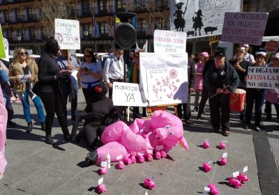 C-LM Stop Macrogranjas lamentan rechazo moratoria a macrogranjas porcinas