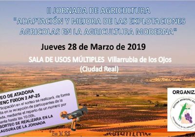 Jornada sobre “Adaptación y mejora de explotaciones en la agricultura moderna”