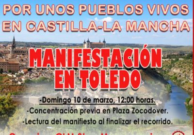 CLM Stop Macrogranjas convoca manifestación en Toledo para este domingo