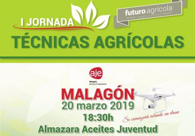 Malagón acogerá la I Jornada de Técnicas Agrícolas