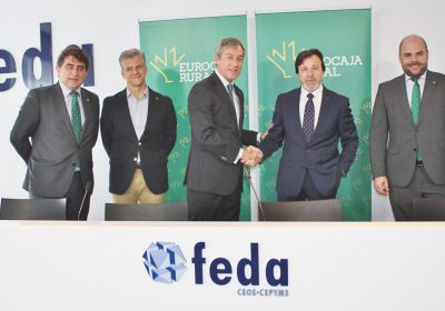 Eurocaja Rural renueva convenio financiero con FEDA