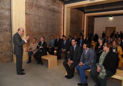 García-Page, con el Consejo Rector de Cooperativa Virgen de las Viñas