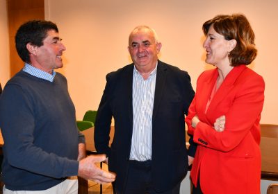 Blanca Fernández se muestra convencida de que el PSOE dará solución a los problemas de agua que sufren los agricultores