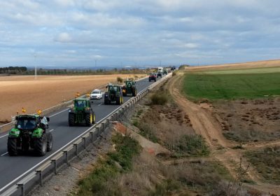 Agricultores y ganaderos españoles vuelven a sacar los tractores a la calle en demanda de apoyo al sector tractorada