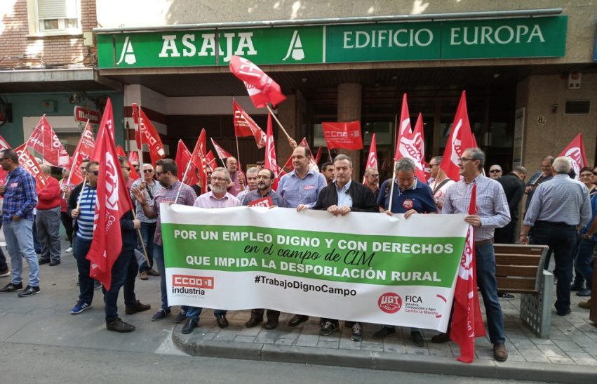 190506 Concentracion convenio campo Ciudad Real