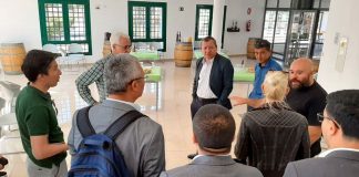 Representantes ministeriales de Uzbekistán conocen el Leader en Campo de Calatrava