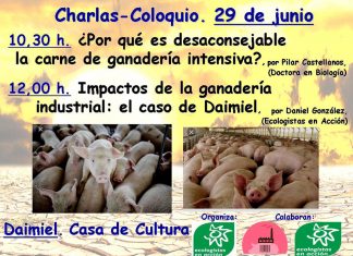 Ecologistas en Acción informará sobre la macrogranja porcina de Daimiel