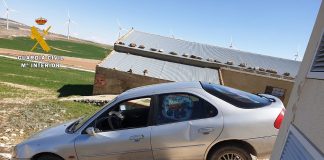 Tres detenidos por un delito continuado de robo con fuerza en naves agrícolas