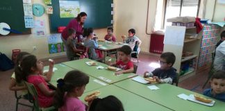 UPA lleva a colegios sus «Almuerzos con productos de nuestro campo»