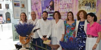 Brihuega presenta en Madrid su Festival de Floración de la Lavanda