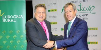 Eurocaja Rural pone a disposición vendedores ONCE su amplia red comercial