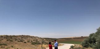 Arreglan camino entre Montalbanejo y Alconchel de la Estrella, en Cuenca