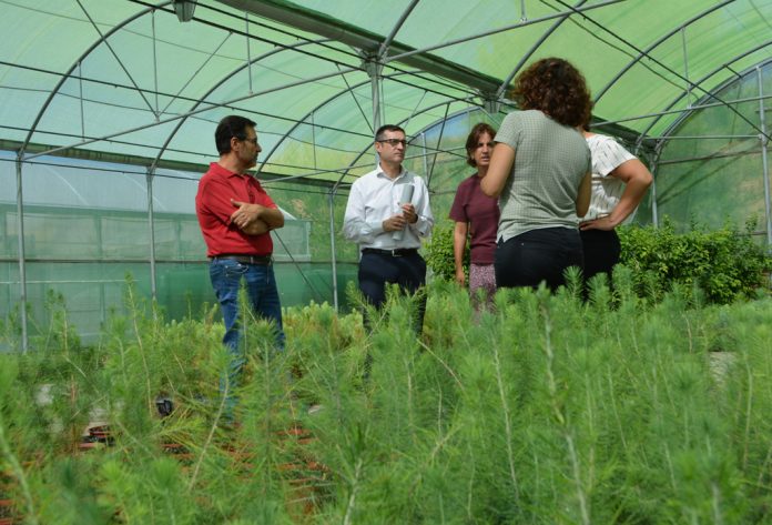 Fernando Muñoz visita el Vivero 28082019