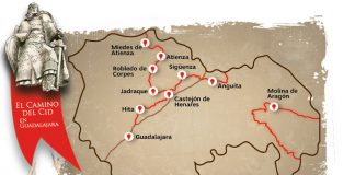 Comienza revisión y conservación de señalización en Camino del Cid