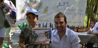 Mateo Díaz triunfa en el Trofeo de Pesca Infantil de Toledo