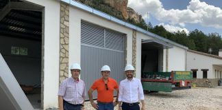 Nuevo edificio del retén de incendios de Uña mejorará coordinación