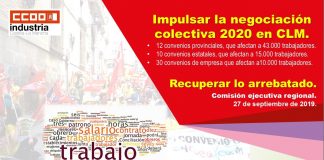 Numerosos convenios relacionados con el sector agroalimentario, sin cerrar en Castilla-La Mancha